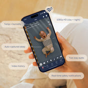Shop Nanit Pro HD Baby Monitor with Wall Mount, White at GoodBuy Gear