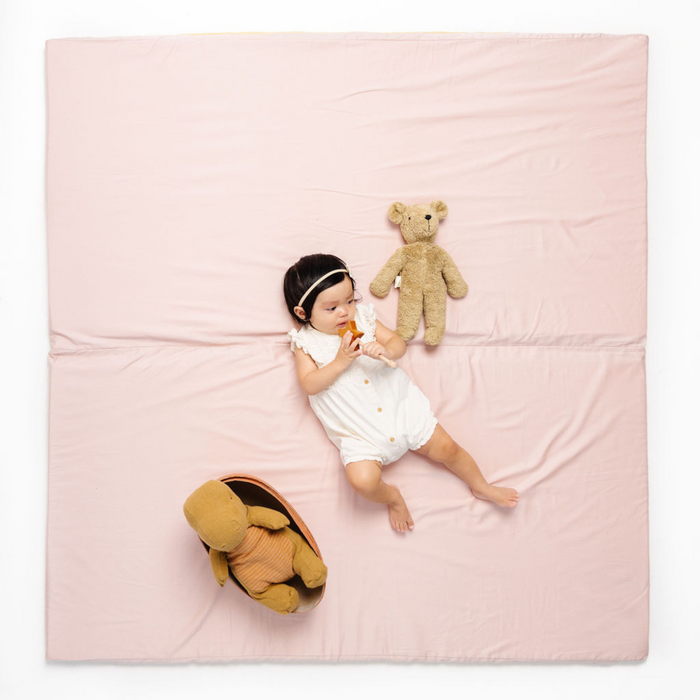 Toki Mats Padded Play Mat Cover, Tutu + Daisy, Multiple Sizes