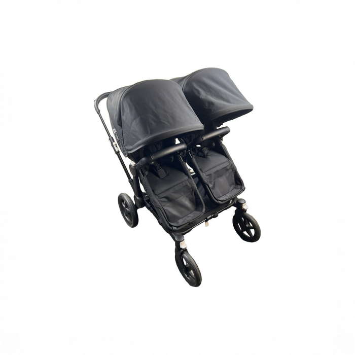 Shop Bugaboo Donkey 5 Duo Stroller, 2024, Black, Midnight Black, Midnight Black at GoodBuy Gear