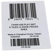 Shop House of Noa Little Nomad Play Mat, 4x6', Fawn, Shea at GoodBuy Gear