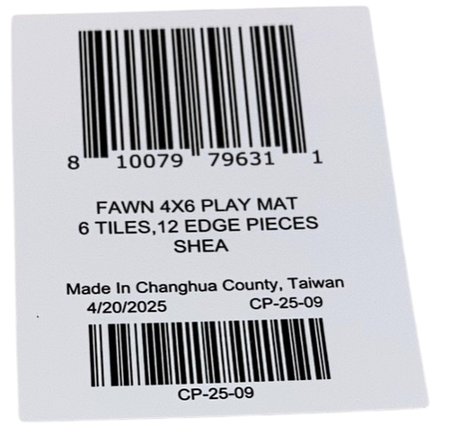 Shop House of Noa Little Nomad Play Mat, 4x6', Fawn, Shea at GoodBuy Gear