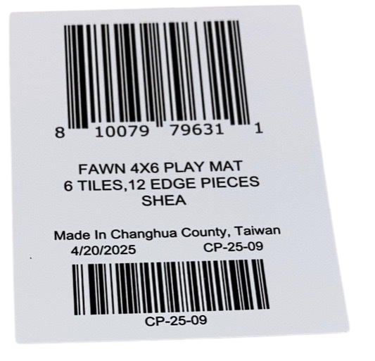 Shop House of Noa Little Nomad Play Mat, 4x6', Fawn, Shea at GoodBuy Gear