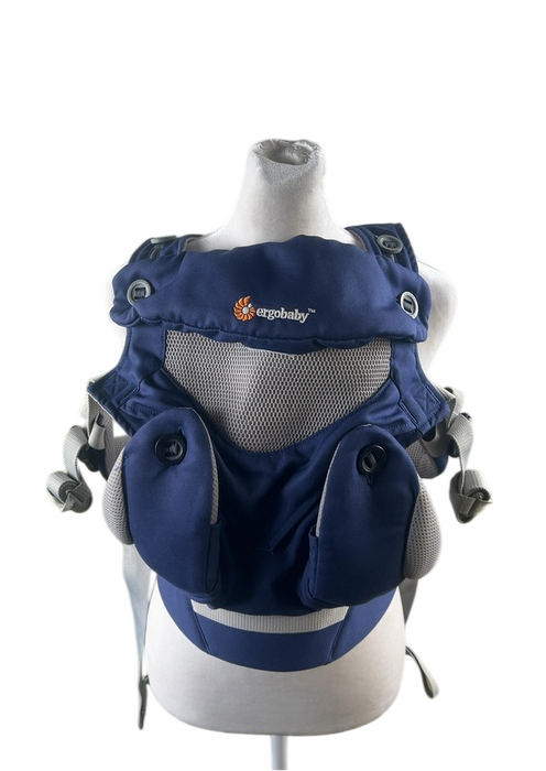 Shop Ergobaby 360 All Positions Cool Air Mesh Baby Carrier, French Blue at GoodBuy Gear