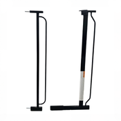 Shop Regalo Easy Step Extra Tall Safety Gate, Black at GoodBuy Gear