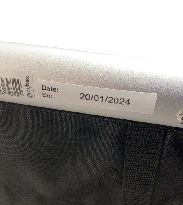 Shop Cybex Gazelle S Modular Stroller, 2024, Moon Black, Silver Frame at GoodBuy Gear