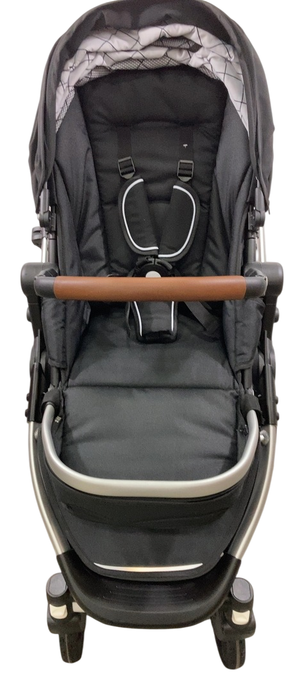 Shop Mockingbird Single 2.0 Stroller, Black, Windowpane, Silver With Penny Leather, 2025 at GoodBuy Gear