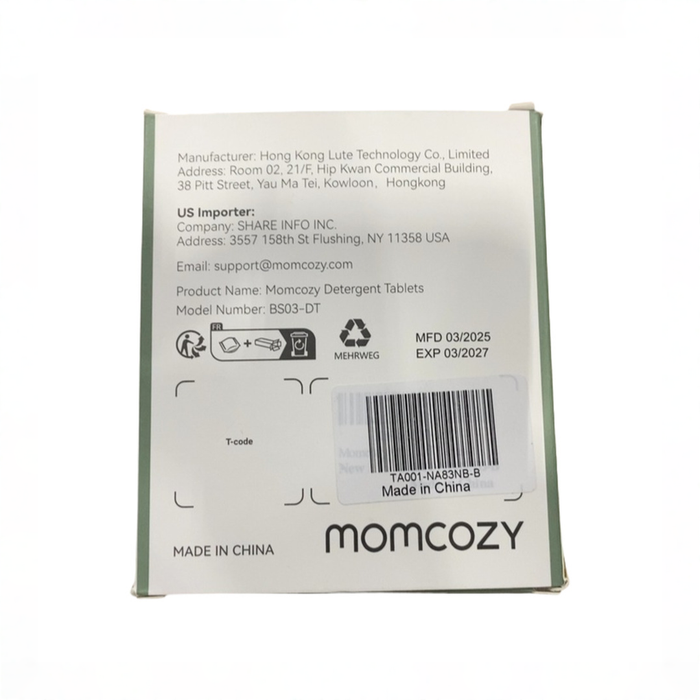 Shop Momcozy Detergent Tablets, 120 Tablets at GoodBuy Gear