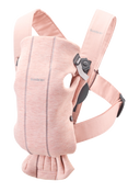 Shop BabyBjorn Baby Carrier Mini, Light Pink 3D Jersey at GoodBuy Gear