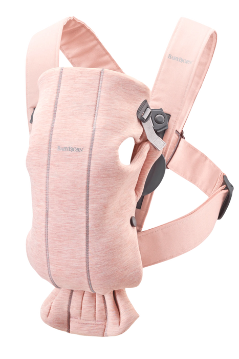 Shop BabyBjorn Baby Carrier Mini, Light Pink 3D Jersey at GoodBuy Gear
