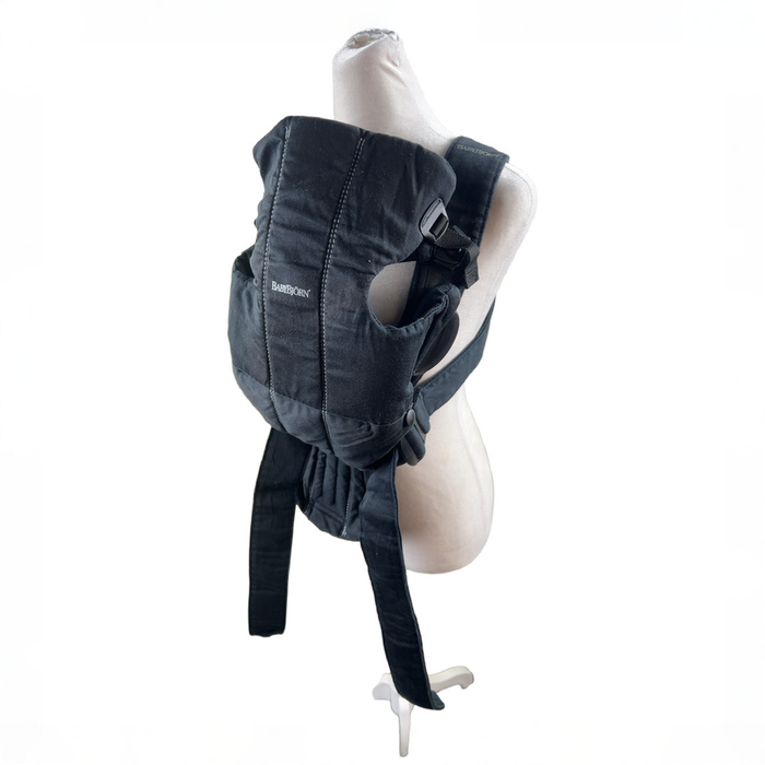 Shop BabyBjorn Baby Carrier Mini, Black Cotton at GoodBuy Gear