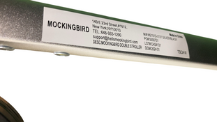 Shop Mockingbird 2.0 Single to Double Stroller Frame, 2024, Silver With Penny Leather at GoodBuy Gear