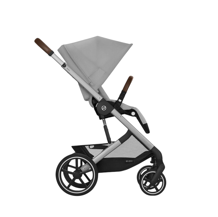 Shop Cybex Balios S Lux Stroller, 2025, Silver Frame, Stone Grey at GoodBuy Gear