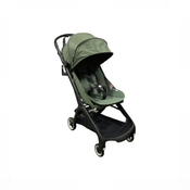 Shop Bugaboo Butterfly Stroller, 2024, Black, Forest Green, Forest Green at GoodBuy Gear