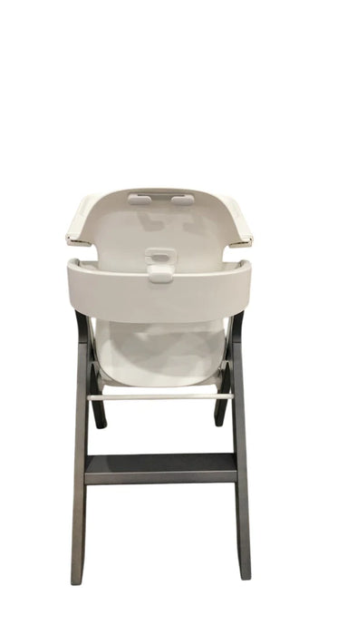 Mockingbird High Chair, 2.0, White, Midnight Beech