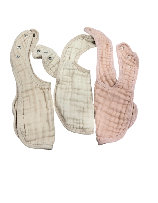 Shop Comfy Cubs Muslin Snap Bibs, 8 Pack, Multicolor at GoodBuy Gear