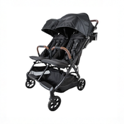 Shop Strolee V2 Double Stroller, 2025, Black at GoodBuy Gear