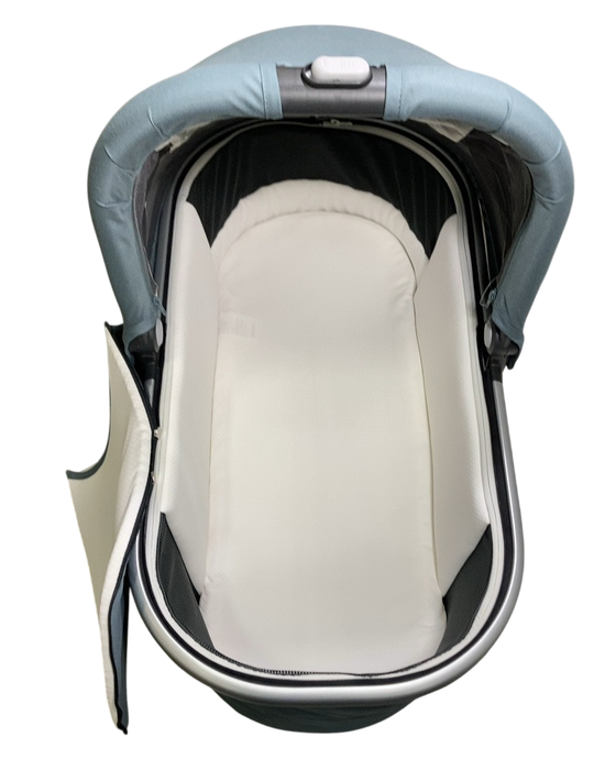 Shop UPPAbaby Bassinet V3, Callum (Stone Blue) at GoodBuy Gear