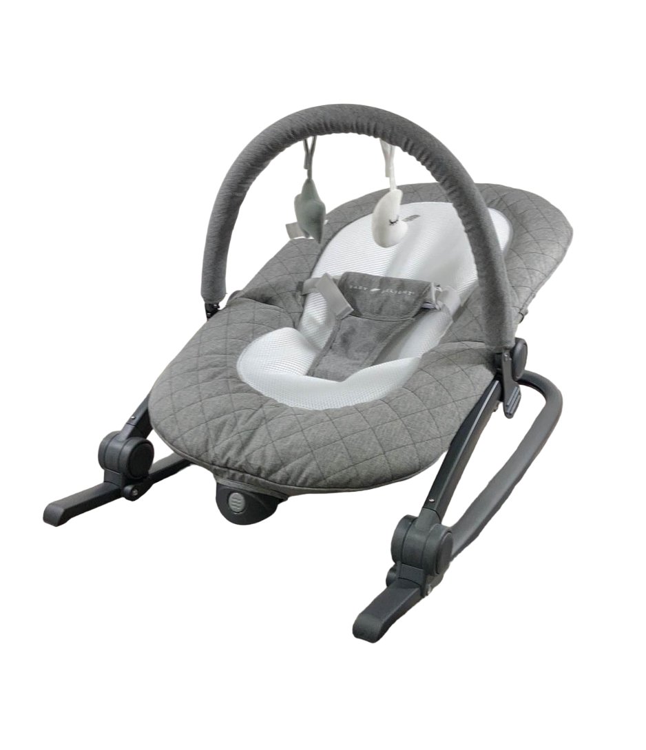 Baby Delight Go with Me Aura Deluxe Portable Rocker & Bouncer, Quilted ...