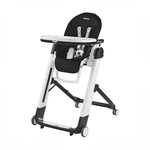 Shop Peg Perego Siesta High Chair, Licorice Black at GoodBuy Gear