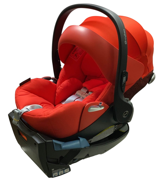 autumn gold cybex Cybex Cloud Q Infant Car Seat with SensorSafe, 2021, Autumn Gold