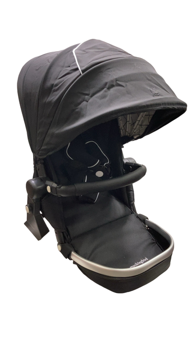Shop Mockingbird 2nd Seat Kit 2.0, Black, Silver With Black Leather, Windowpane at GoodBuy Gear