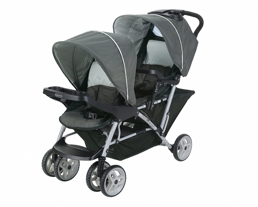 Graco DuoGlider Double Stroller, Glacier, 2024