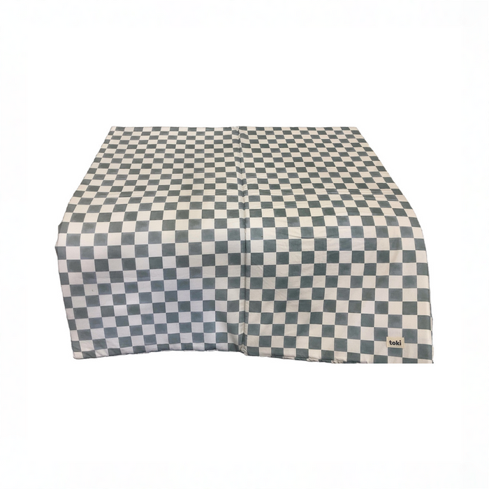 Shop Toki Kids Standard Padded Play Mat 40" x 40", CHECKER MATCHA at GoodBuy Gear