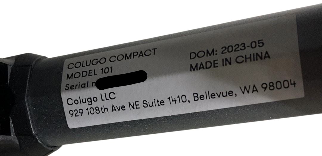 Shop Colugo Compact Stroller, 2023, Black at GoodBuy Gear