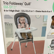 Shop Ingenuity Trio Foldaway 6-in-1 High Chair, Quill at GoodBuy Gear