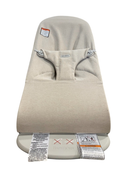 Shop BabyBjorn Bouncer Bliss, Light Gray Frame, Light Beige Woven Melange at GoodBuy Gear