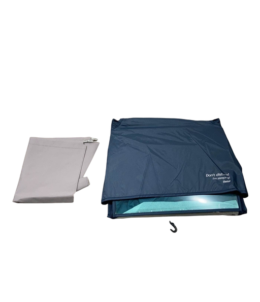 Shop Manito Elegance Alpha Stroller Weather Shield, Navy at GoodBuy Gear