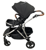 Shop Mockingbird Single to Double 2.0 Stroller, 2024, Black, Silver With Penny Leather, Watercolor Drops at GoodBuy Gear