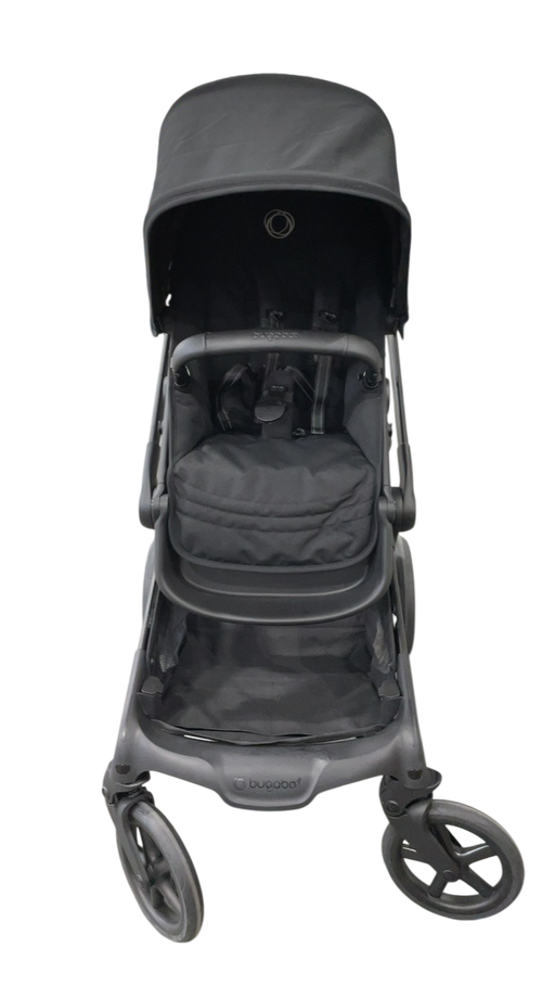 Shop Bugaboo Kangaroo Single To Double Stroller, 2025, Black, Midnight Black, Midnight Black at GoodBuy Gear