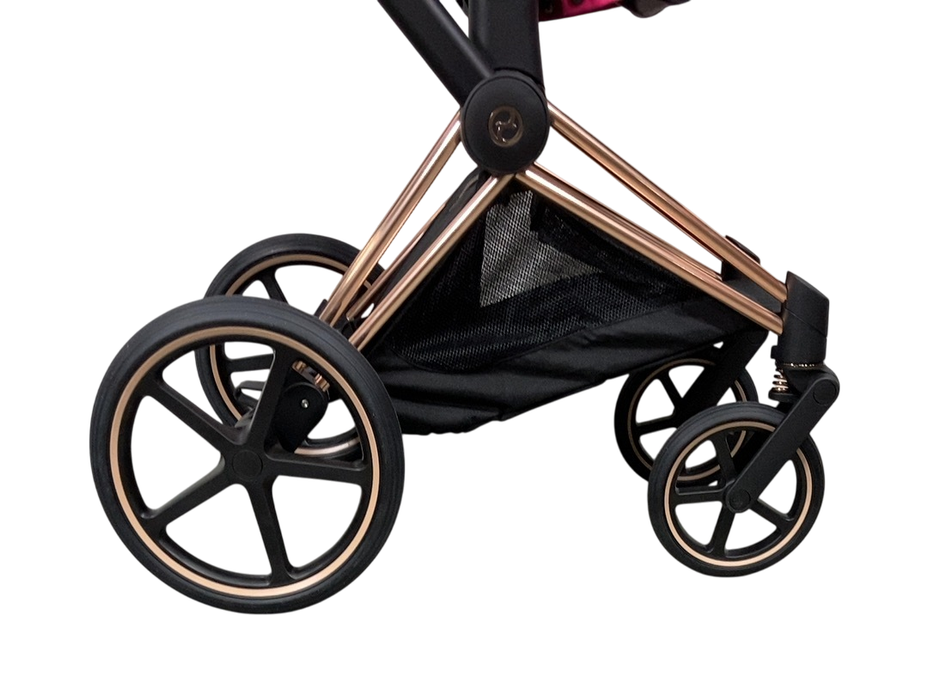 Shop Cybex PRIAM Stroller, 2020, Rose Gold, Fancy Pink at GoodBuy Gear