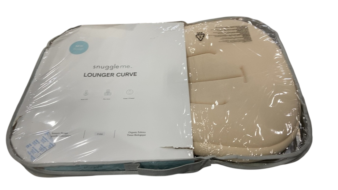 Shop Snuggle Me Organic Lounger Curve, Natural at GoodBuy Gear