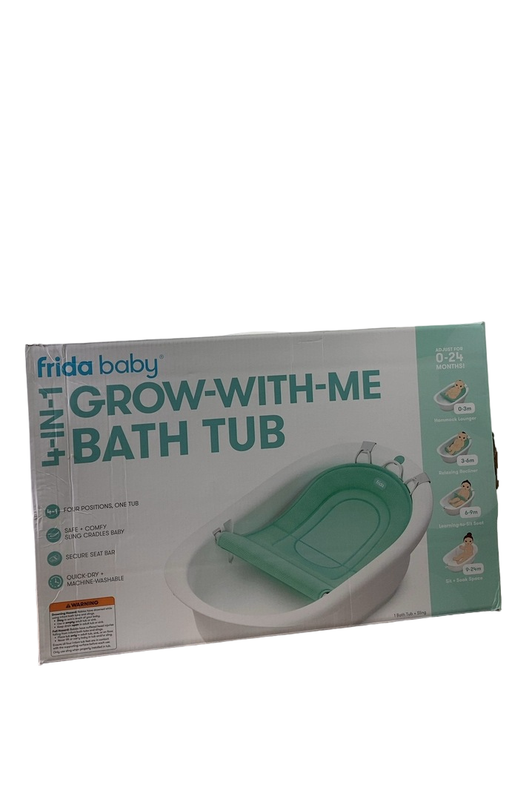Shop FridaBaby Grow-With-Me Bath Tub, Updated, Mesh Seat at GoodBuy Gear