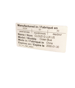 Shop Cybex Cloud G Lux with SensorSafe, 2024, Ocean Blue at GoodBuy Gear