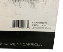 Shop Evenflo Gold Shyft Dual Ride Infant Car Seat Stroller Combo, Champagne, 2024, with Green/Gentle Fabric at GoodBuy Gear