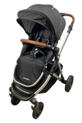 Shop Mockingbird Single 2.0 Stroller, 2024, Black, Silver With Penny Leather, Watercolor Drops at GoodBuy Gear