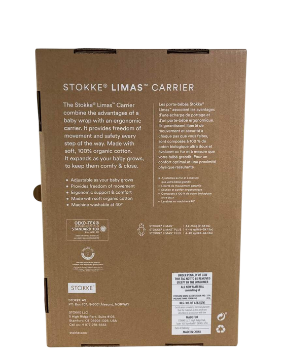 Shop Stokke Limas Carrier, Grey Melange at GoodBuy Gear