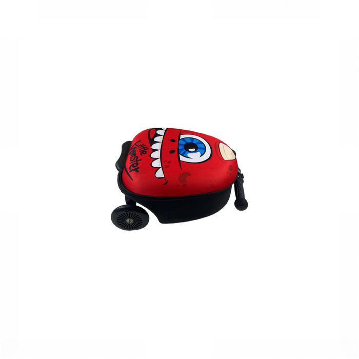 Shop Zinc Flyte Mini 15inch Scooter Luggage, Sid The Cyclop RED at GoodBuy Gear
