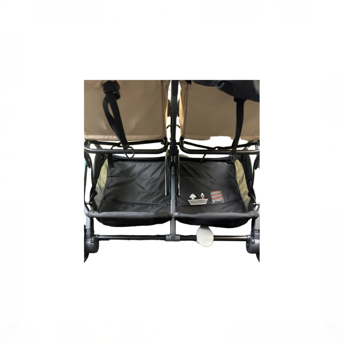 Shop Joovy Kooper X2 Double Stroller, 2022, Sand at GoodBuy Gear