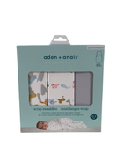 Shop Aden + Anais Essentials Easy Wrap Swaddle, 3 Pack, Alphabet Animals, Small (0-3 Months) at GoodBuy Gear