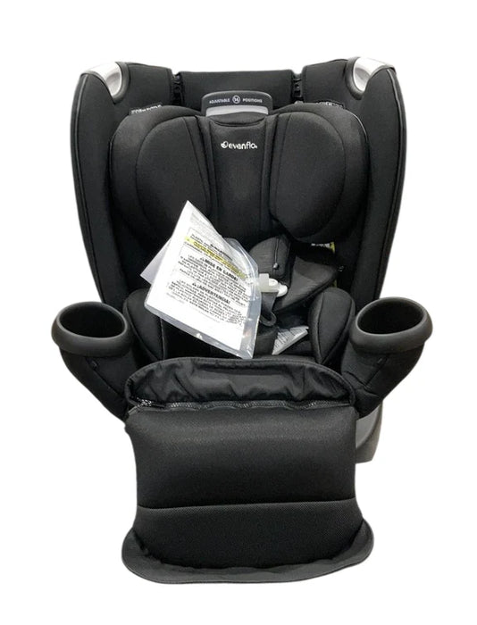 Evenflo Revolve 360 Extend All-in-one Rotational Car Seat With SensorSafe, 2024, Onyx Black