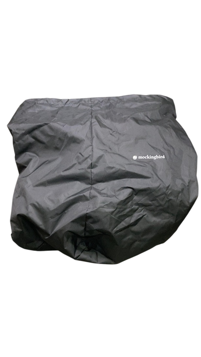 Shop Mockingbird Single to Double 2.0 Stroller, 2025, Black, Silver With Penny Leather, Windowpane at GoodBuy Gear