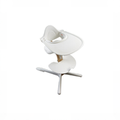 Shop Evomove Nomi Highchair, White, White Oak at GoodBuy Gear