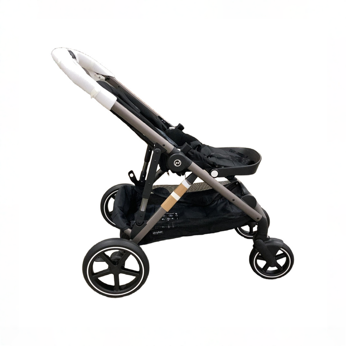 Shop DRAFT - Cybex Gazelle S Modular Stroller, 2026, Moon Black, Taupe Frame at GoodBuy Gear