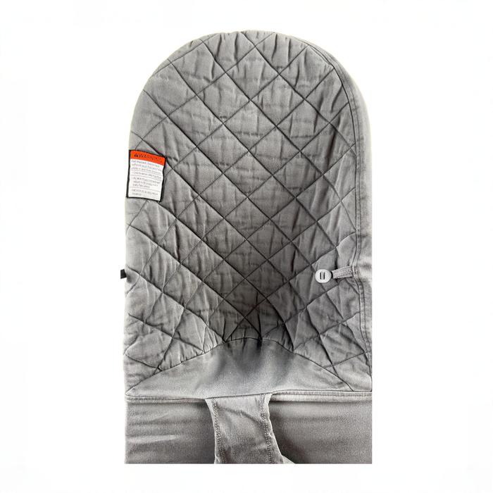 Shop BabyBjorn Bouncer Bliss, Anthracite Cotton Classic Quilt, Dark Gray Frame at GoodBuy Gear