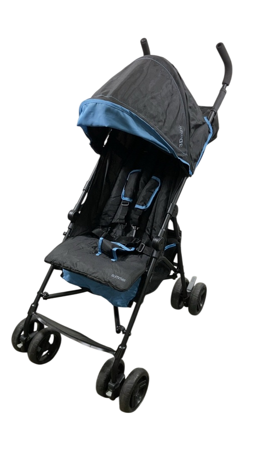 Shop Summer Infant 3D Mini Stroller, Blue/Black, 2024 at GoodBuy Gear