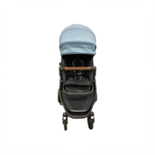 Shop Mockingbird Single 3.0 Stroller, 2025, Charcoal with Penny Leather, Stone Blue at GoodBuy Gear
